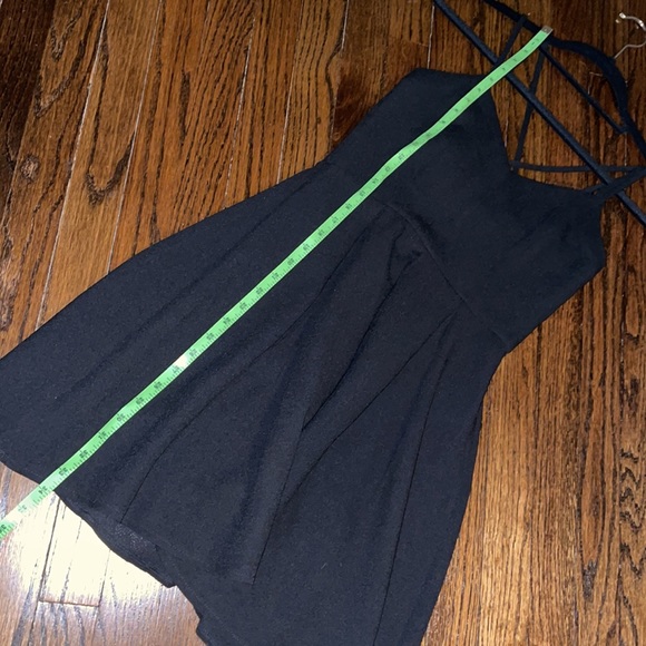 Lulu’s Black to The Rescue Mini Skater Dress - Picture 10 of 10